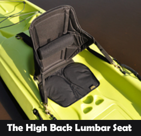 High Back Lumbar Kayak Seat